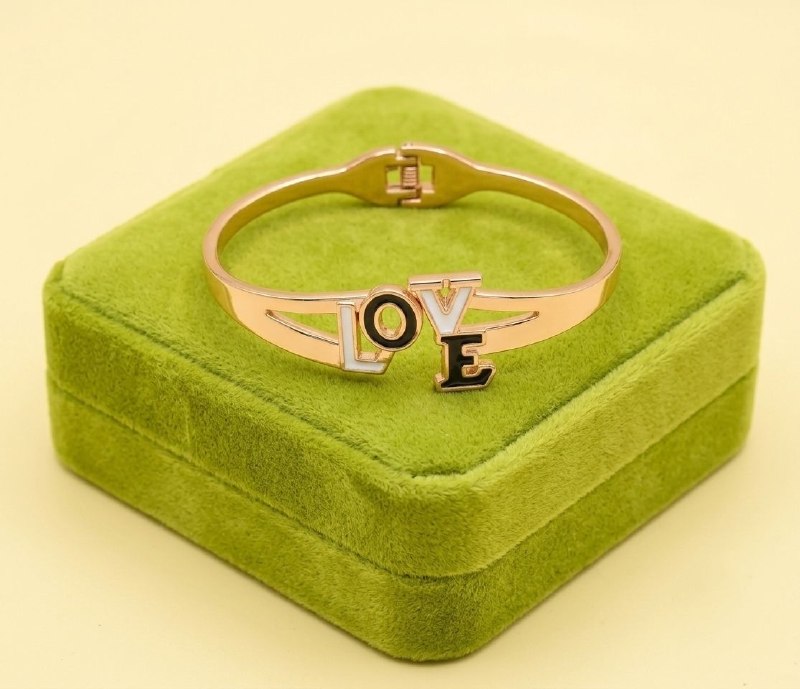 Rose Gold Plated Minimal Kada Bracelet for Women | Premium Brass Fancy Bracelet | Daily Wear Jewellery | B-60