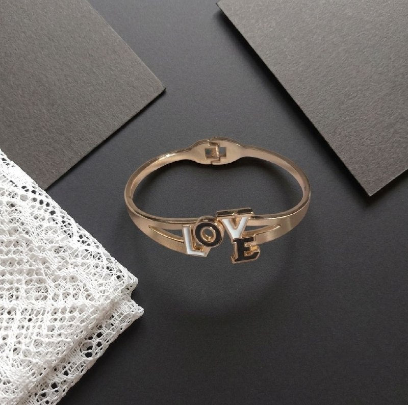 Rose Gold Plated Minimal Kada Bracelet for Women | Premium Brass Fancy Bracelet | Daily Wear Jewellery | B-60
