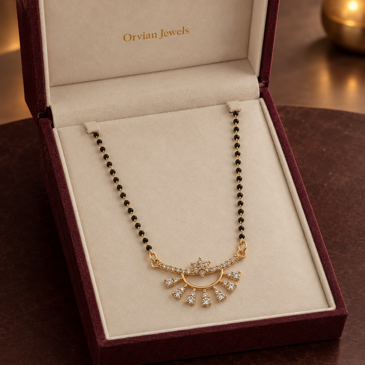Celestia Floral Cascade Women’s Mangalsutra GWM 29