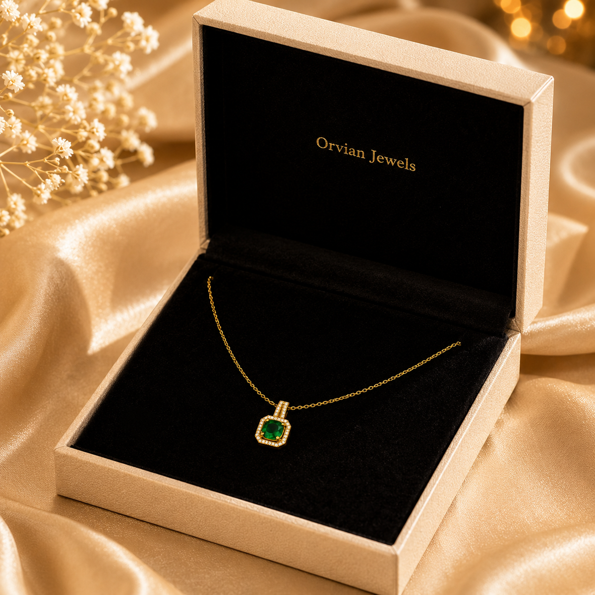 Verdant Halo Women’s Necklace GWN 157