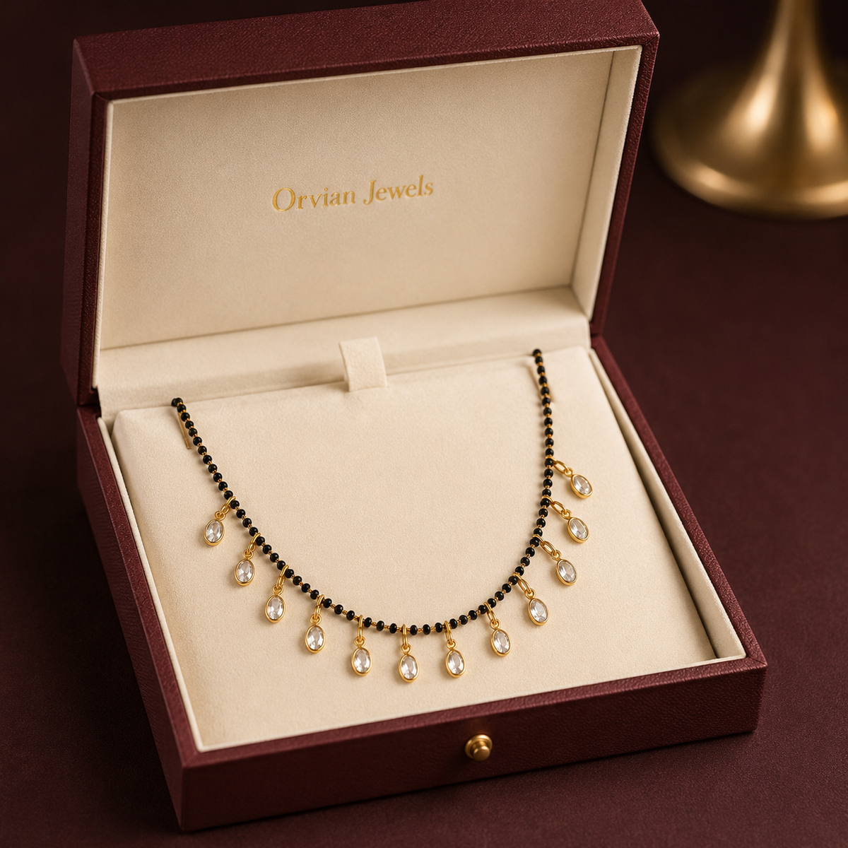 Elowen Crystal Cascade Women’s Mangalsutra GWM 12