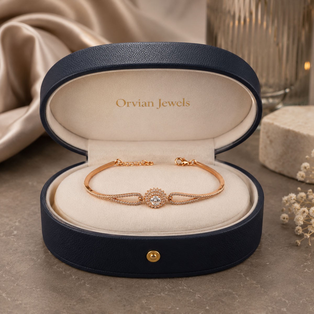Solenne Radiant Halo Bracelet GWB 184