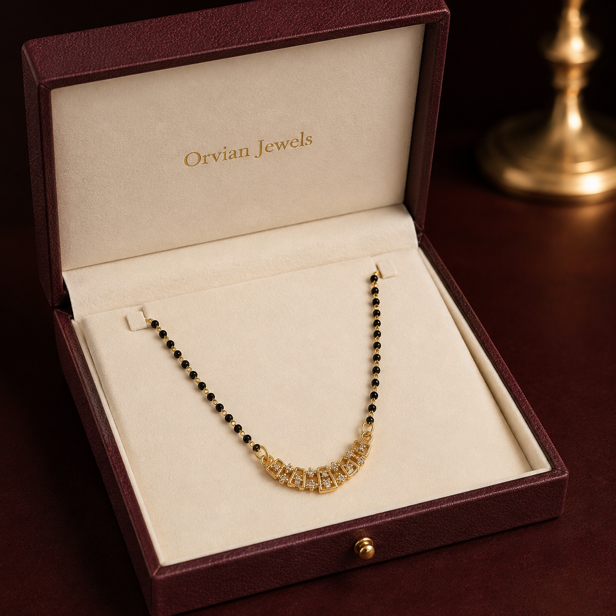 Elowen Geometric Spark Women’s Mangalsutra GWM 23