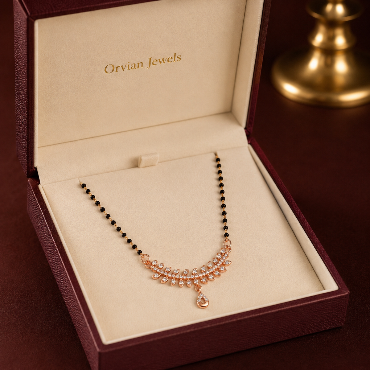 Elara Leaf Drop Women’s Mangalsutra GWM 30